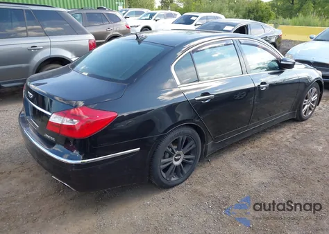 2012 Hyundai Genesis 3.8 from USA, damaged, VIN KMHGC4DD7CU168706